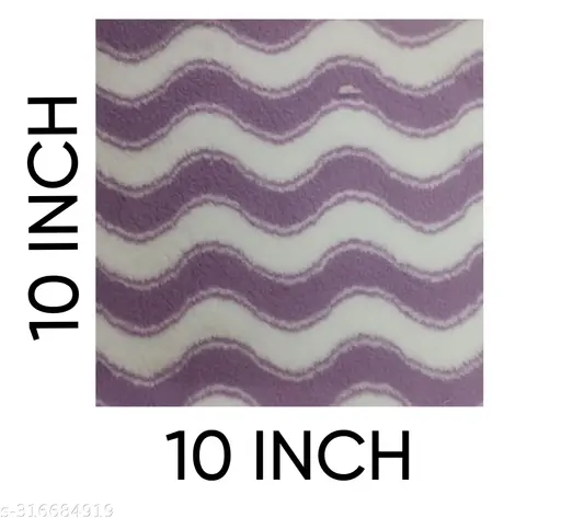Microfiber Kitchen Napkins / Dish Towels – Pack of 10 | 25x25 cm (10x10 inch), Multi-Design, Lint-Free & Highly Absorbent Cleaning Cloths for Kitchen & Dish Use